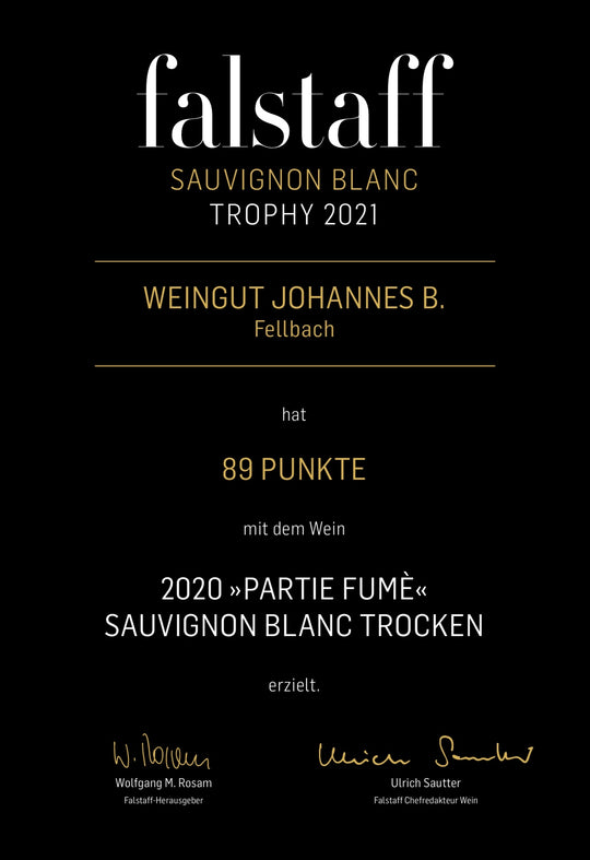 2025 Sauvignon Blanc "Partie Fumè" Bio trocken
